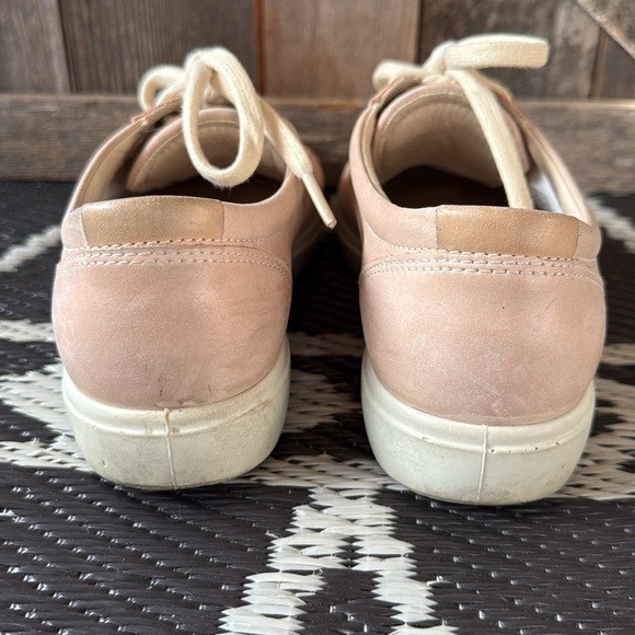 Ecco | Leather Lace Up Sneaker - Picture 7 of 13